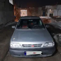 پراید مدل ۸۶رنگ نقره ای