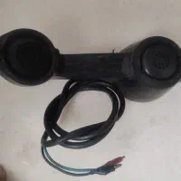 گوشی تلفن چک و دو گوشی رومیزی قدیمی سالم