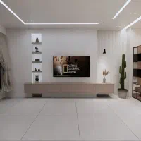 کناف سقف کاذب  پی وی سی  برش لاین نقاشی برق کاری