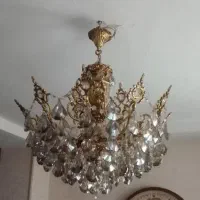 لوستر برنز اصل 10 شاخه و 6 شاخه