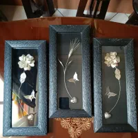 تابلو گل نقره همراه فاکتور