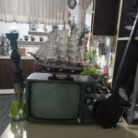 تلوزیون کشتی تار قلیون نوستالژی قدیمی