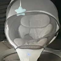 تاب و گهواره برقی Kidilo مدل Deluxe 4in1|تخت و صندلی بچه|چالوس, |دیوار