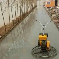 بتن ریزی کف با ماله پروانه ای با دستگاه پیشرفته