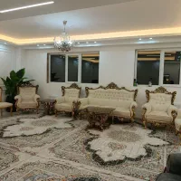 مبل سلطنتی ۹ نفره ورق طلا