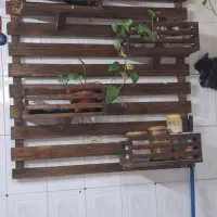 استند دیواری چوب روس