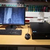 کیس HP و مانیتور ASUS
