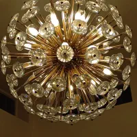 لوستر کلاسیک گرد بزرگ