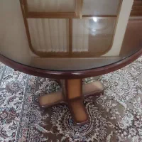 میز محکم چوبی قیمت مناسب تمیز