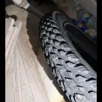 رینگ و لاستیک و تنه دوچرخه