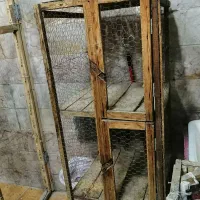 قفس چوبی 3 طبقه