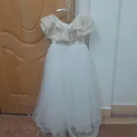 لباس عروس دخترونه ۲عدد
