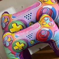 بالشتک سه بعدی و عروسکی