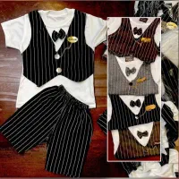 تولیدی تهرانی فر - ست ژیله دار پسرانه پاپیونی