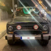 پاترول دو درب مدل ۸۱ مشکی رنگ فابریک