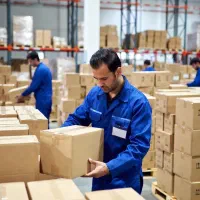 نیرو برای بسته‌بندی و مونتاژ شرکت لوازم پلاستیکی