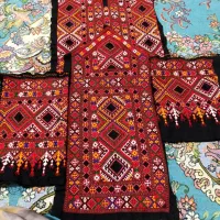 فرح آبشاری خوش رنگ دوخت خیلی تمیز