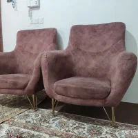 فروش دو عدد مبل تک نفره درحد نو