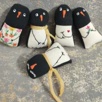 عروسک‌های پارچه ای دست دوز خاص و شیک