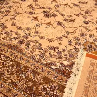 فرش ۷۰۰ شانه طرح باغ بهشت