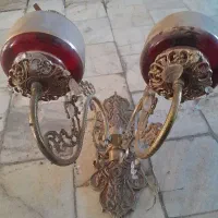 دیوار کوب برنزی