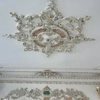 گچبری پیش ساخته گچبری گچکاری (نقاشی و پتینه)