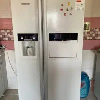 یخچال ساید به همراه ماشین ظرفشویی