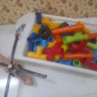 تعدادی اسباب بازی همه باهم
