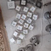 فروش کلید و پریز نو برق به‌صورت یکجا