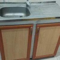 کابینت با سینک و شیر مخلوط