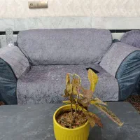 کاور مبل هفت نفره رنگ  طوسی