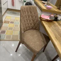 چهارتا صندلی بدنه تمام چوب راش شرکتی