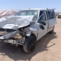 پراید111مدل93 تصادفی
