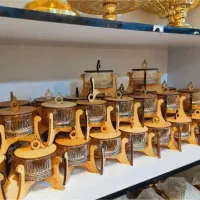 قندان های پایه ودرب چوبی اک