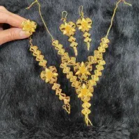 نقره با آب کاری طلا
