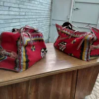 ساک سنتی گلیم و چرم اصلی