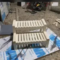 استندگلدان و شلف چوبی