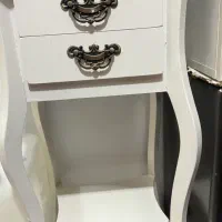 میز تلفن سفید