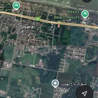 زمین متل قو سی سرا باغ بهشت