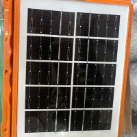 چراغ خورشیدی ۶۰۰وات وقابل شارژ بابرق دارای کابلUSB