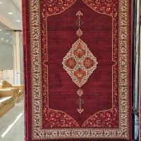 فرش» ارزان اقتصادی ماشینی طرح دستبافت همه رنگ»