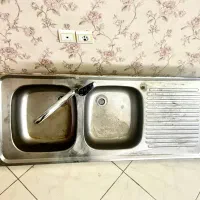 سینک دوقلو روکار