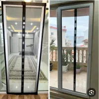 نایلون درب مگنتی (پرده آهنربایی )توری آهنربایی