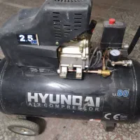 پمپ باد ۸۰ لیتری هیوندای