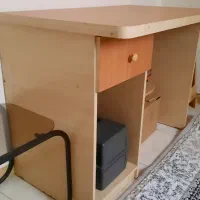 میز کامپیوتر چوبی ام دی اف