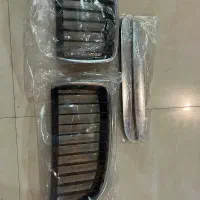 جلو پنجره و پخش و مانیتور فابریک و چراغ bmw e90
