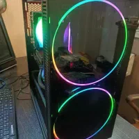 کیس گیمینگ و رندرینگ رایزن RYZEN7 5800+6700XT+32G