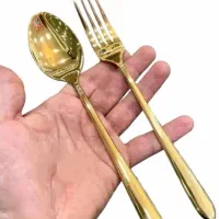 سرویس قاشق و چنگال طلایی ۱۲نفره یونیک آلمانی