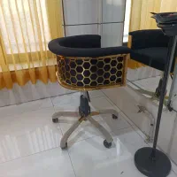 صندلی کوتاهی و رنگ طرح زنبوری جدید