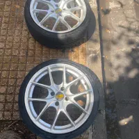 رینگ bbs سایز ۱۷ با لاستیک